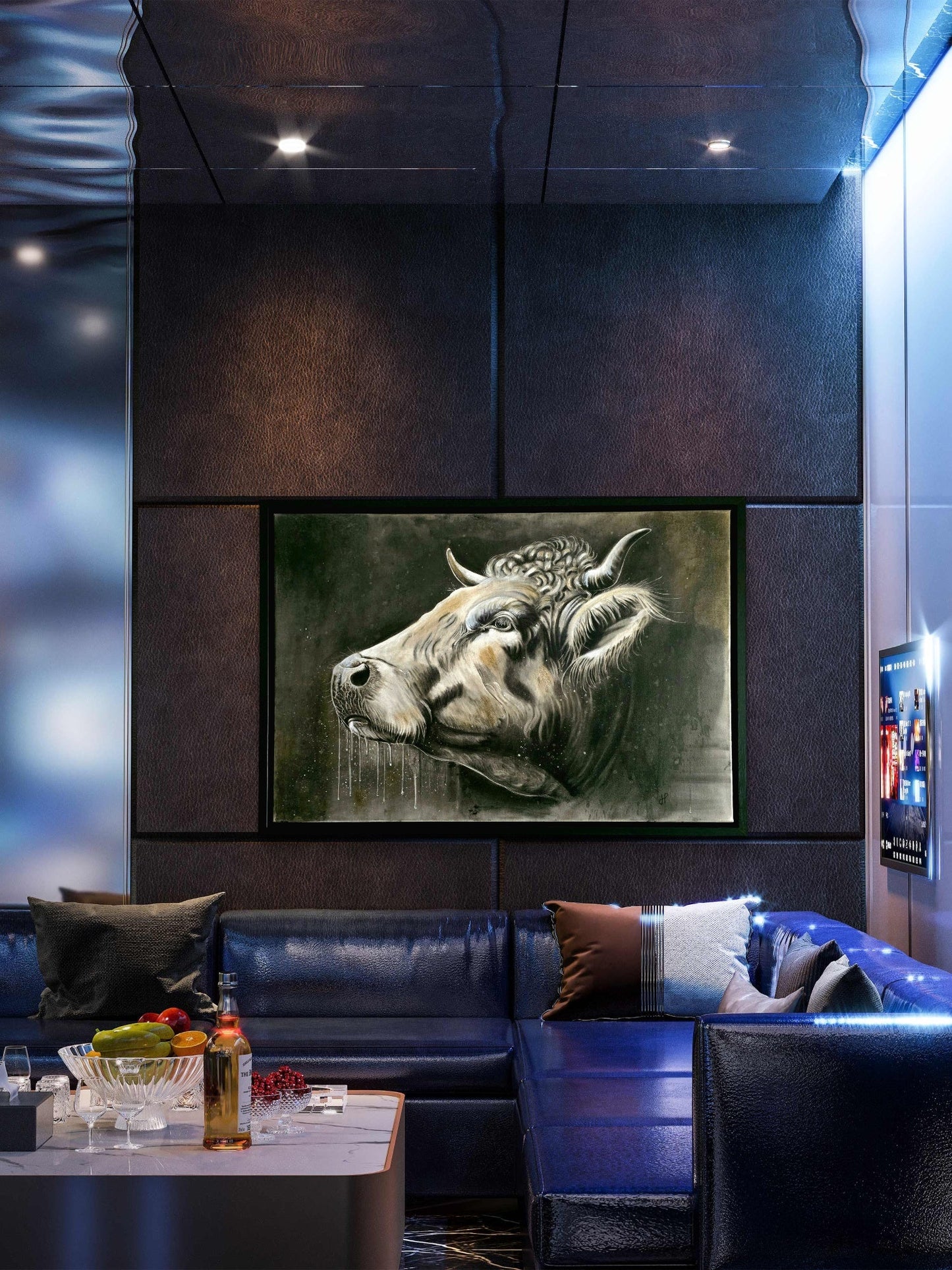 An Bó Bheannaithe - Blessed Cow - Original Artwork