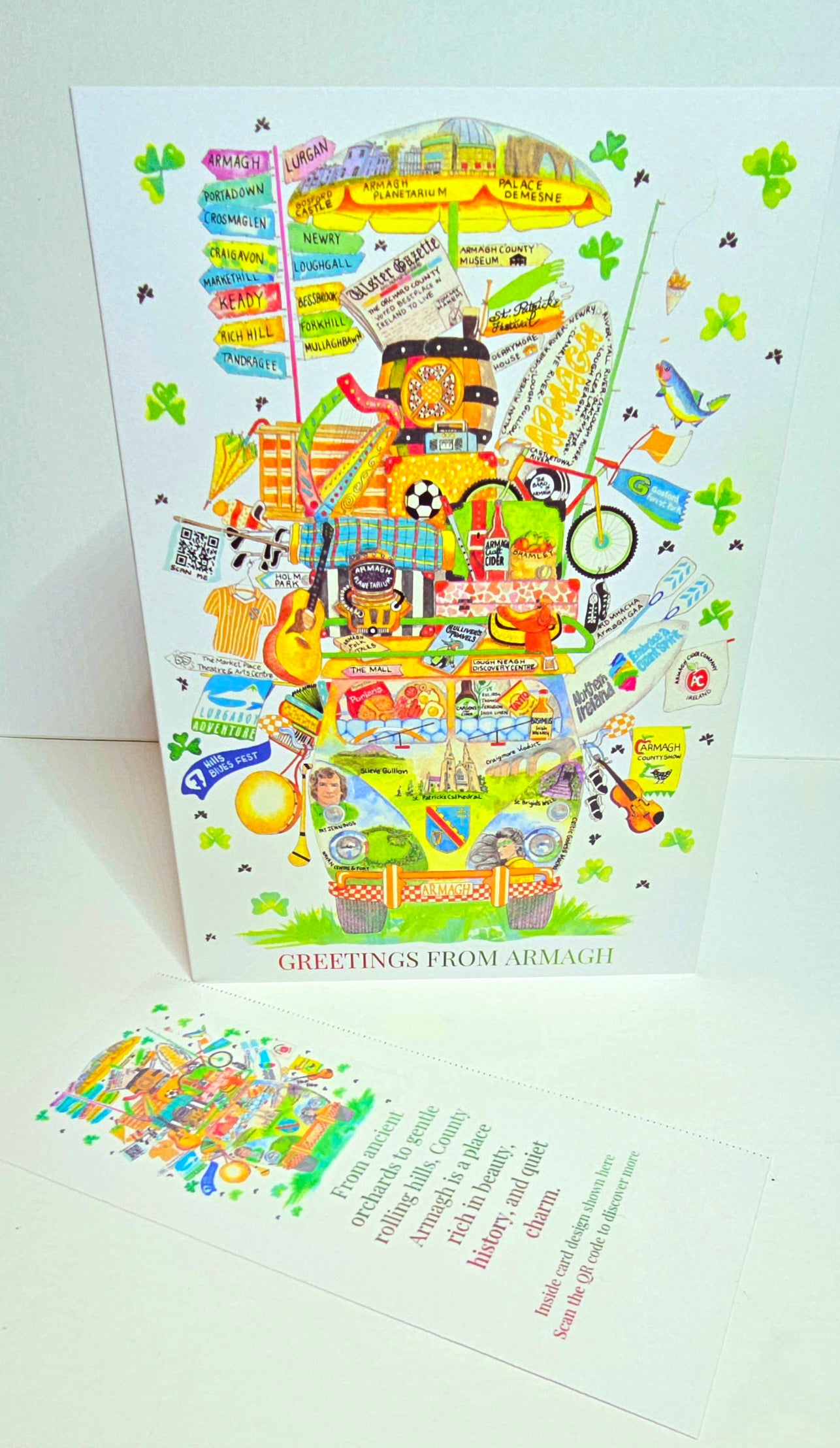 Armagh Greeting Card🍏