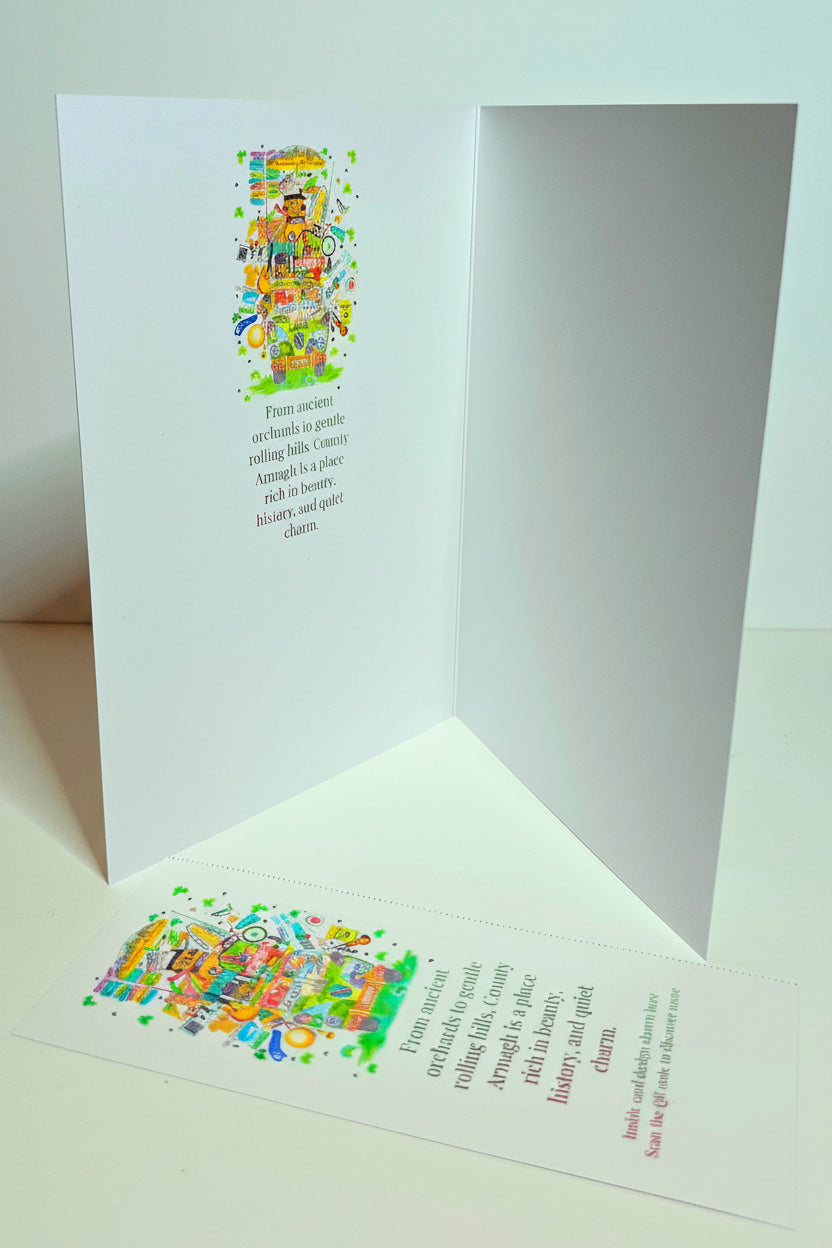 Armagh Greeting Card🍏
