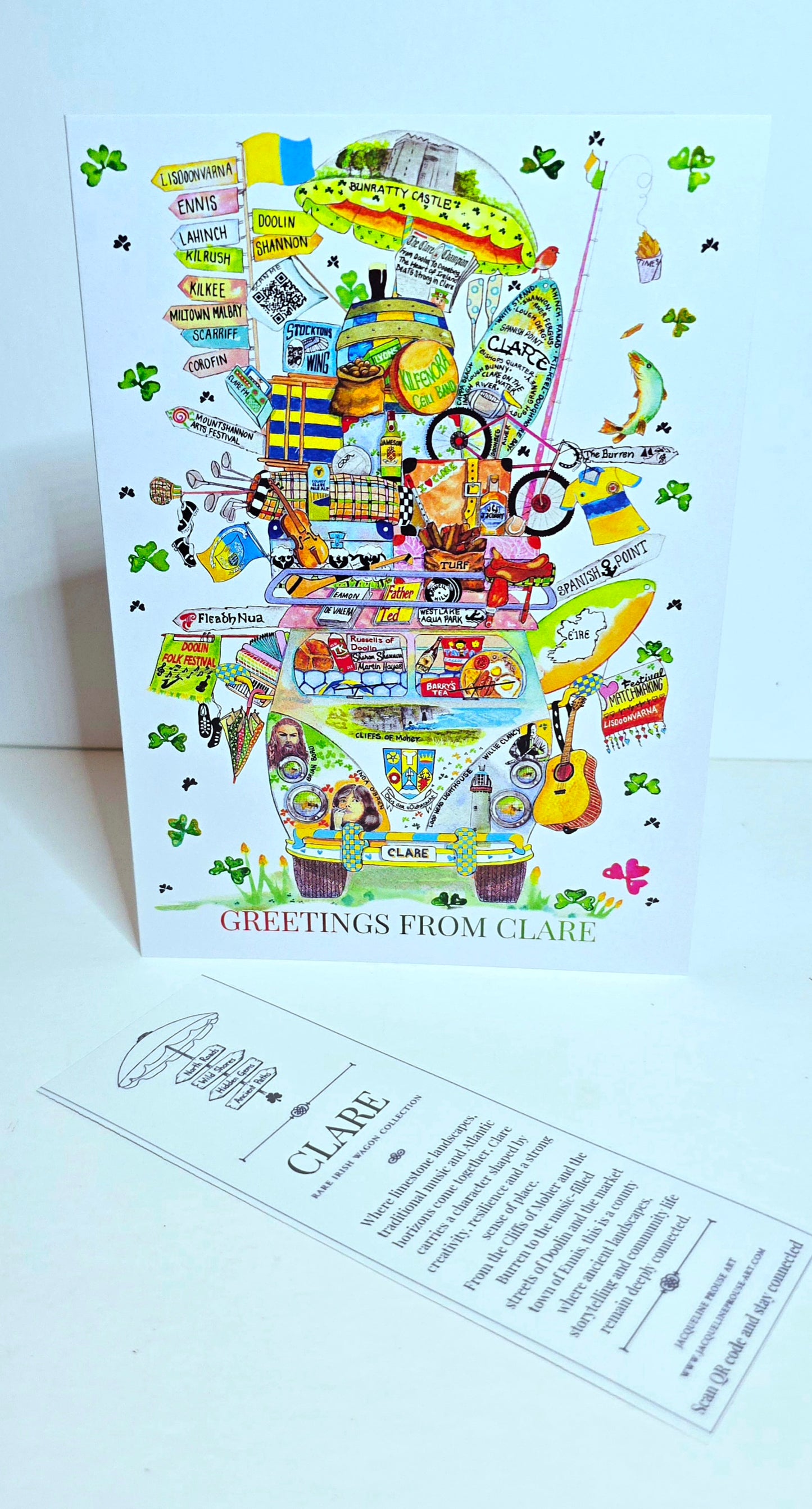 CLARE GREETING CARD