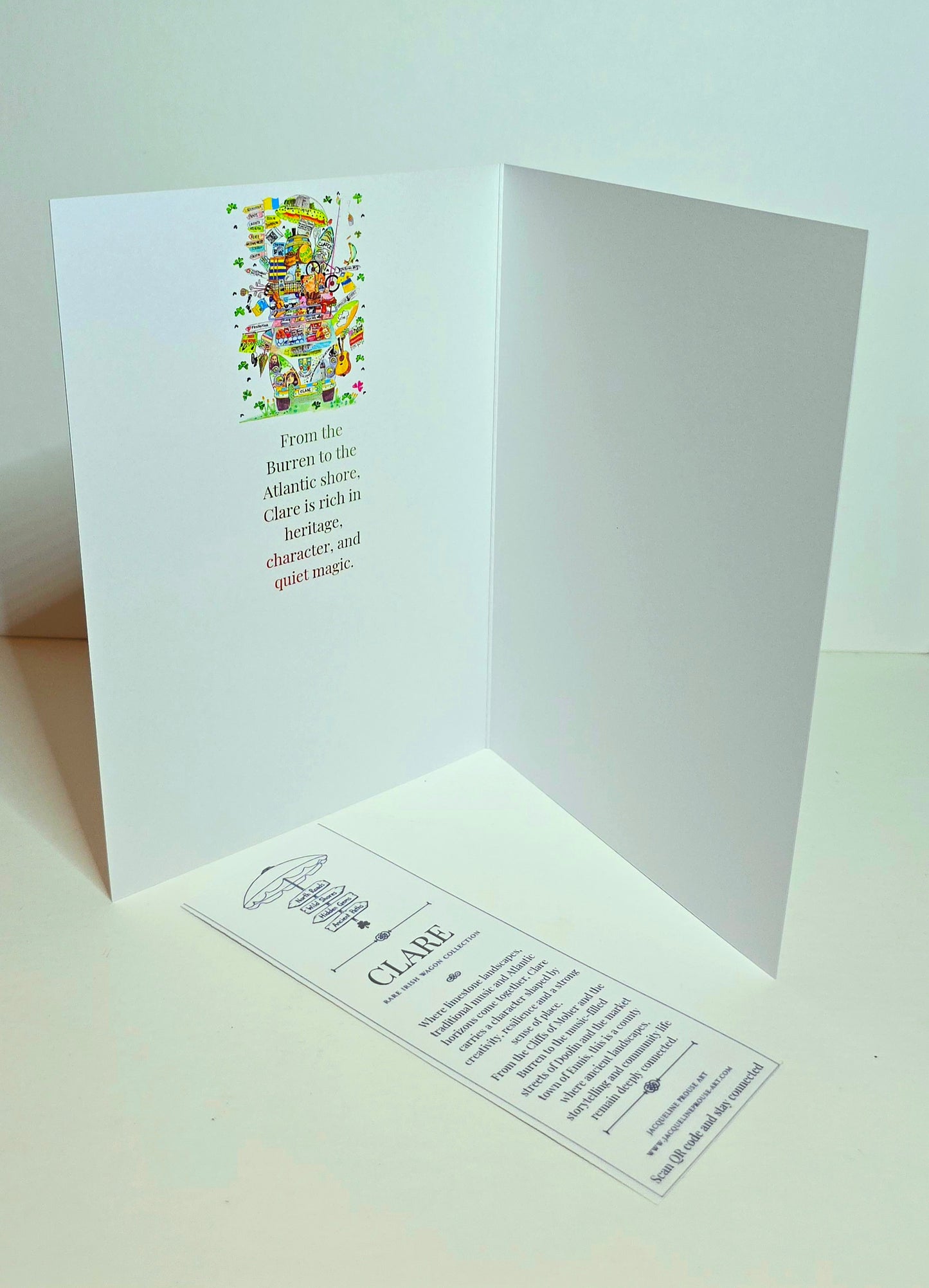 CLARE GREETING CARD