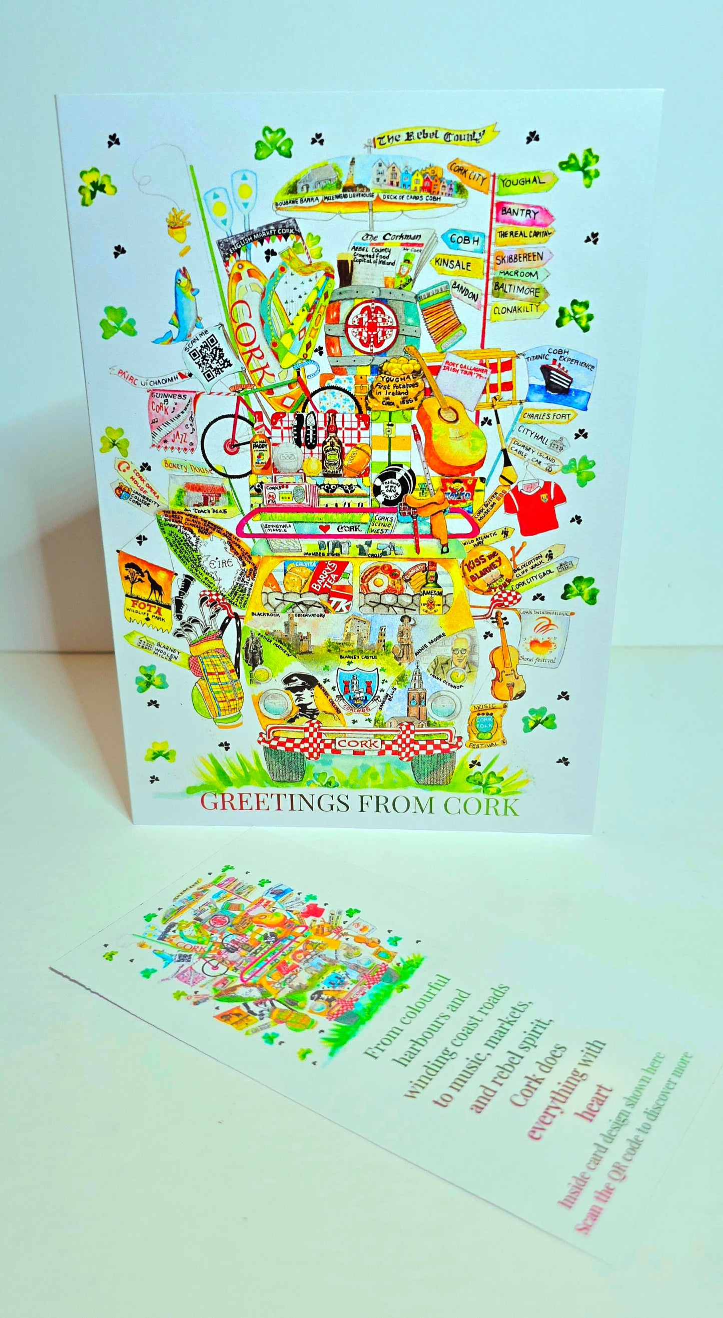 CORK GREETING CARD