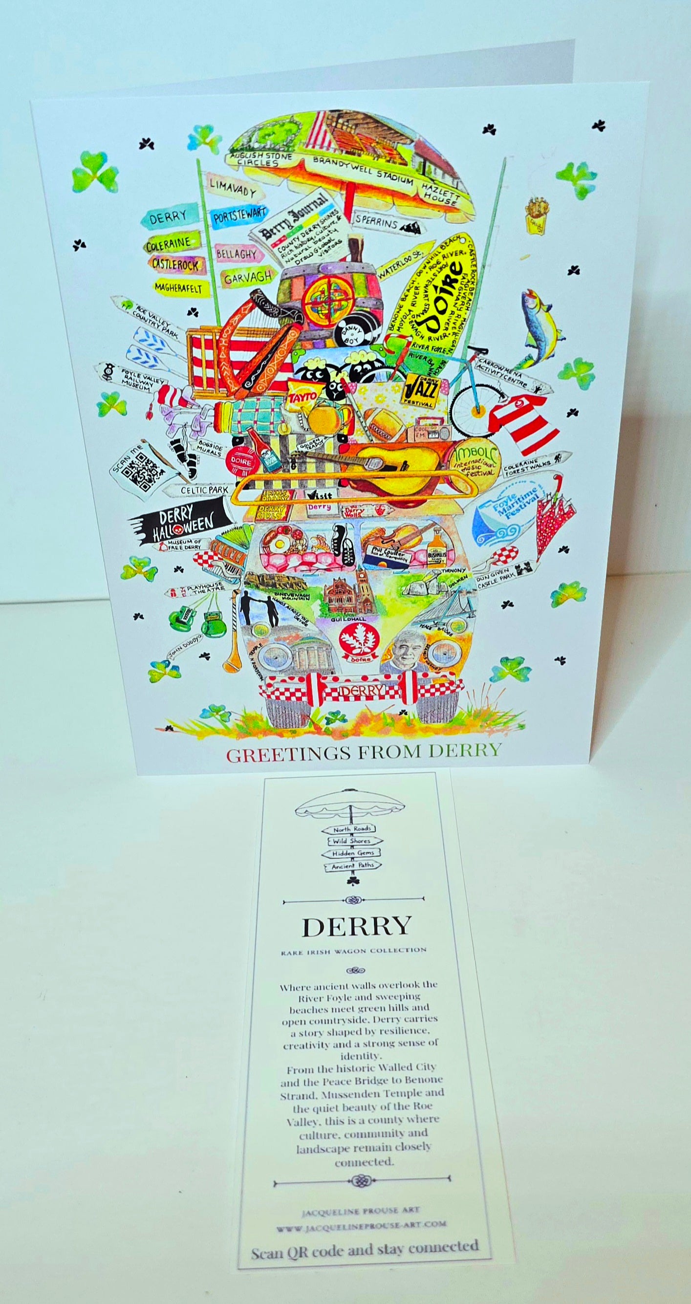 DERRY GREETING CARD