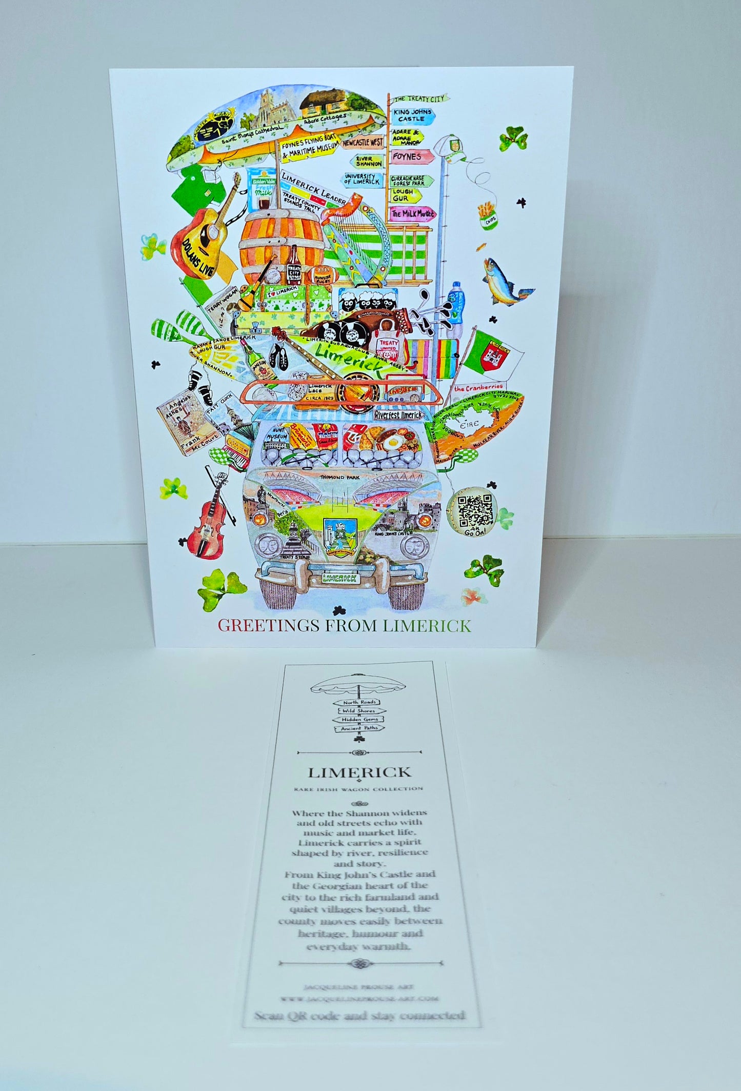 LIMERICK GREETING CARD
