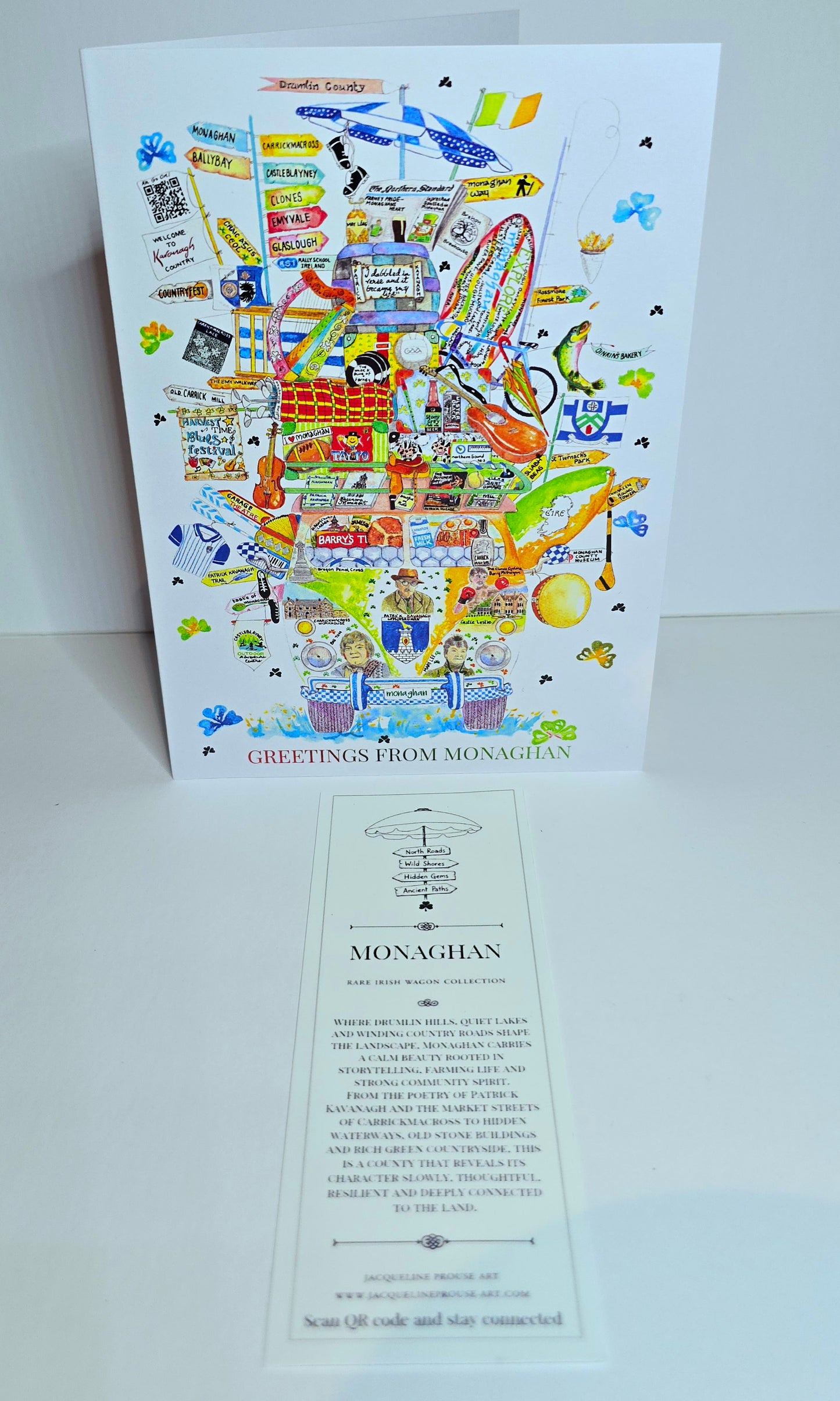 MONAGHAN GREETING CARD