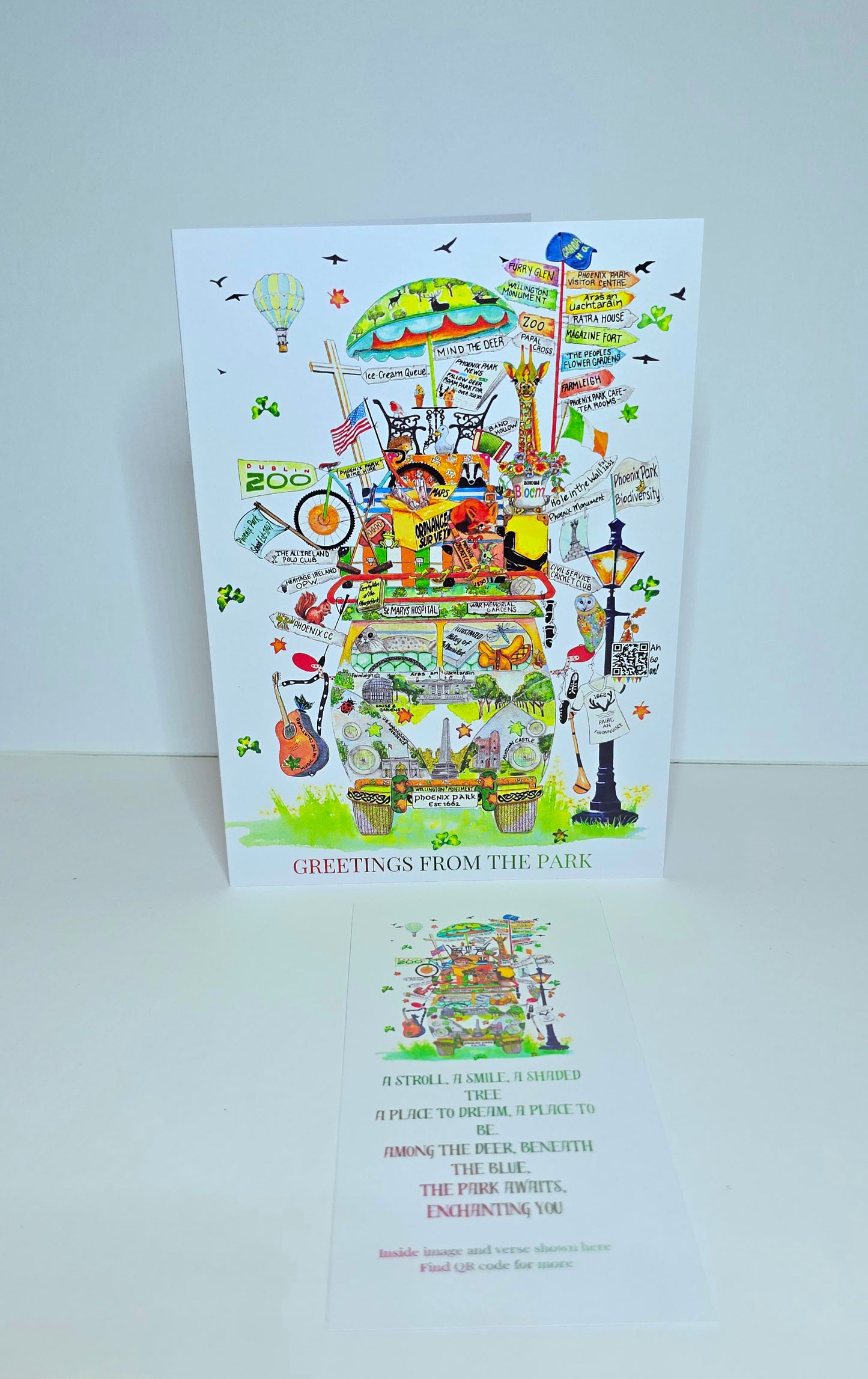 PHOENIX PARK GREETING CARD