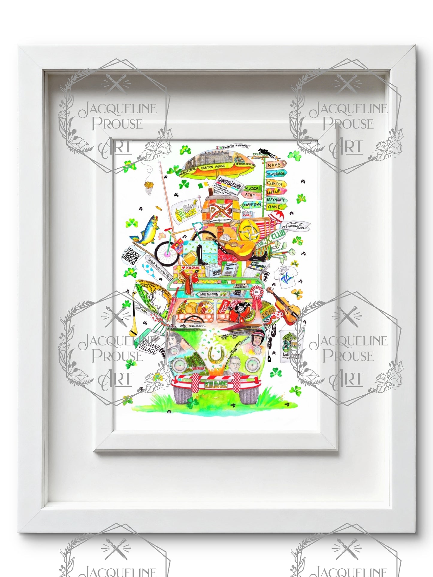KILDARE ART PRINT - THE RARE KILDARE WAGON☘️ A Gift For All Occasions ☘️
