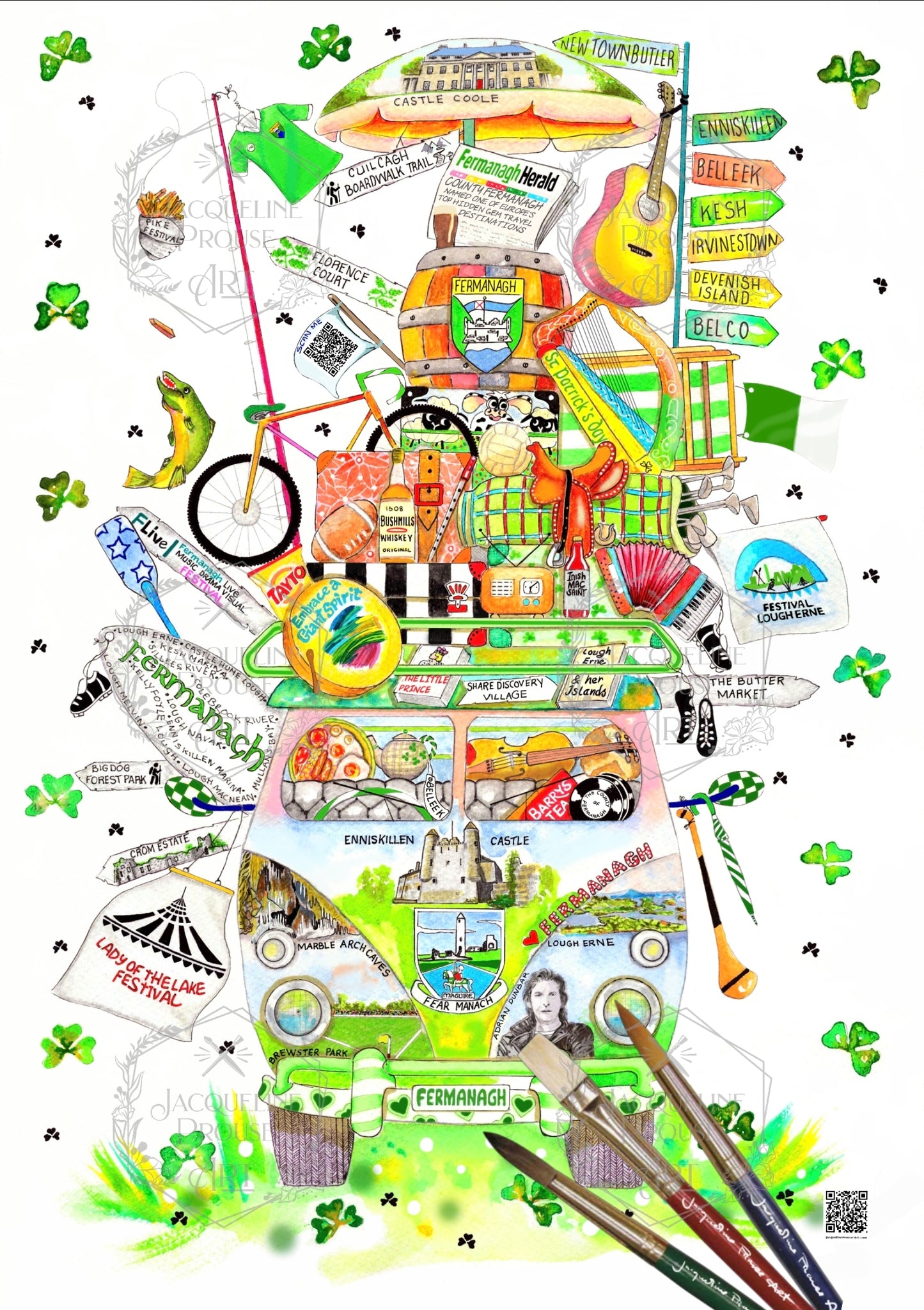 FERMANAGH - THE RARE FERMANAGH WAGON☘️ A Gift For All Occasions ☘️