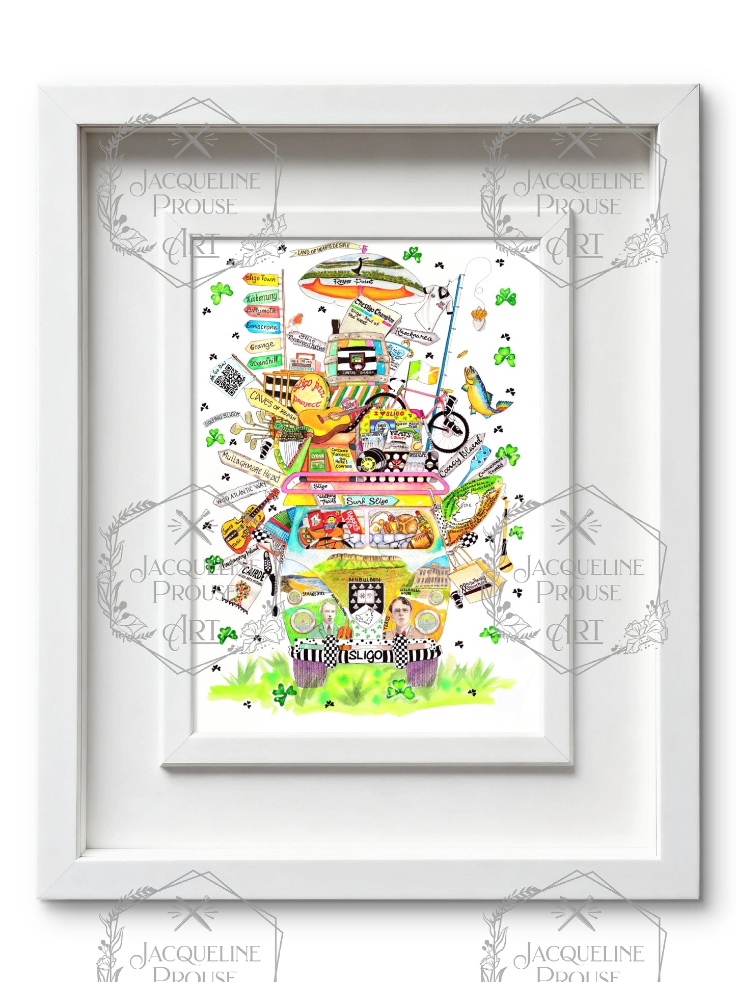 SLIGO ART PRINT - THE RARE SLIGO WAGON ☘️ A Gift For All Occasions ☘️