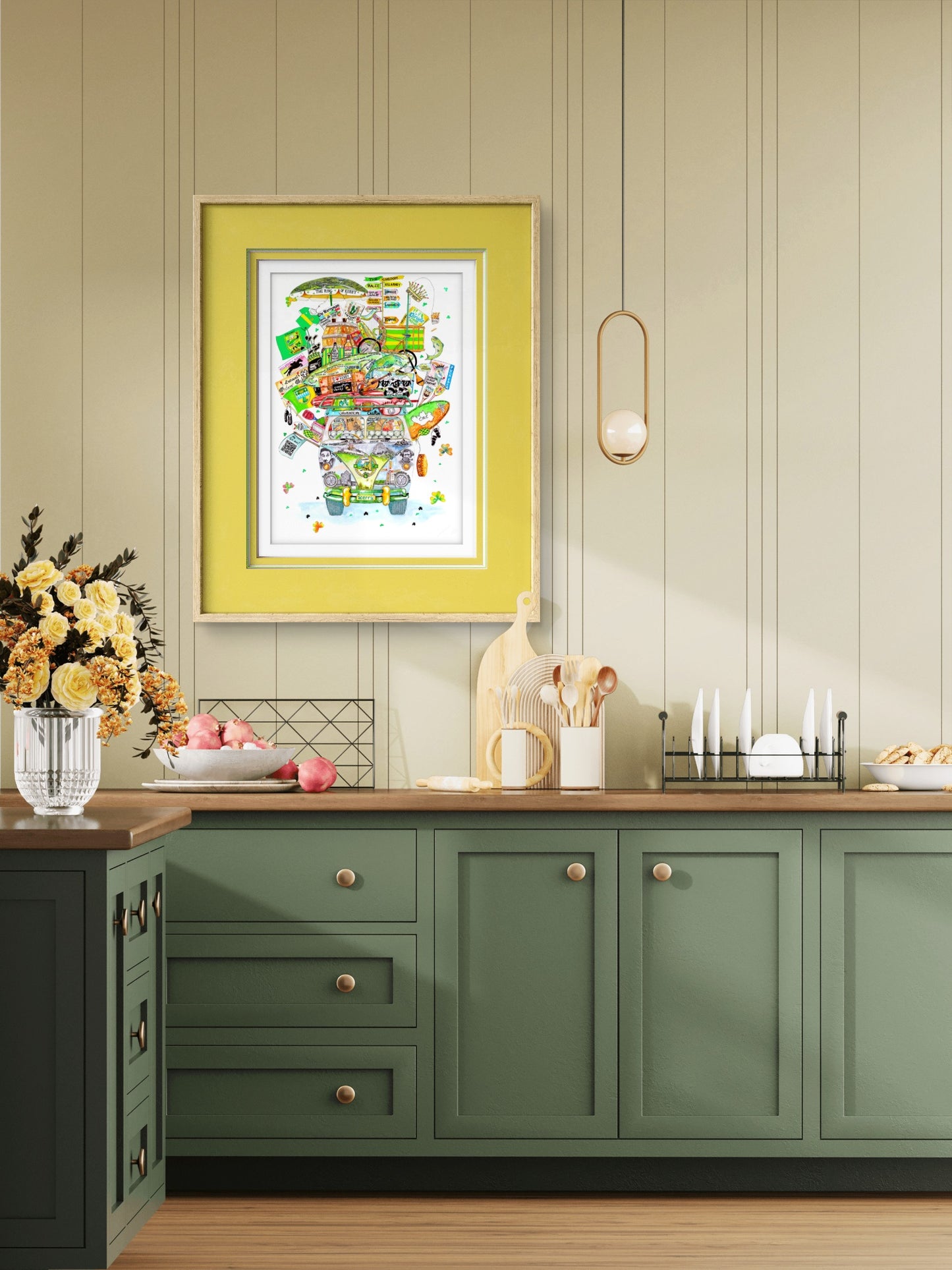 KERRY ART PRINT - THE RARE KERRY WAGON ☘️ A Gift For All Occasions ☘️