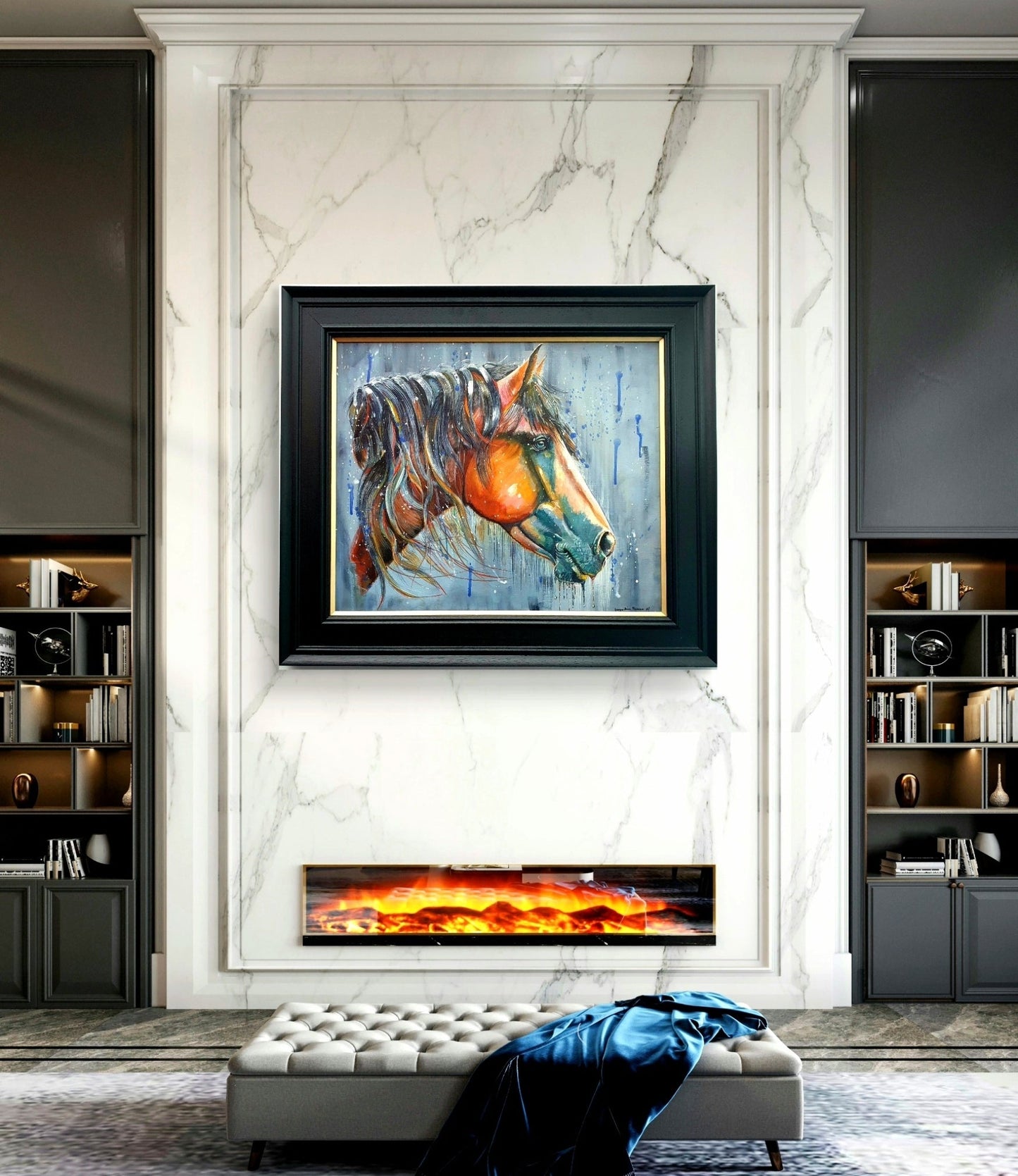 Arkle - Legendary Irish Steeplechase Racehorse 🐎Original Artwork