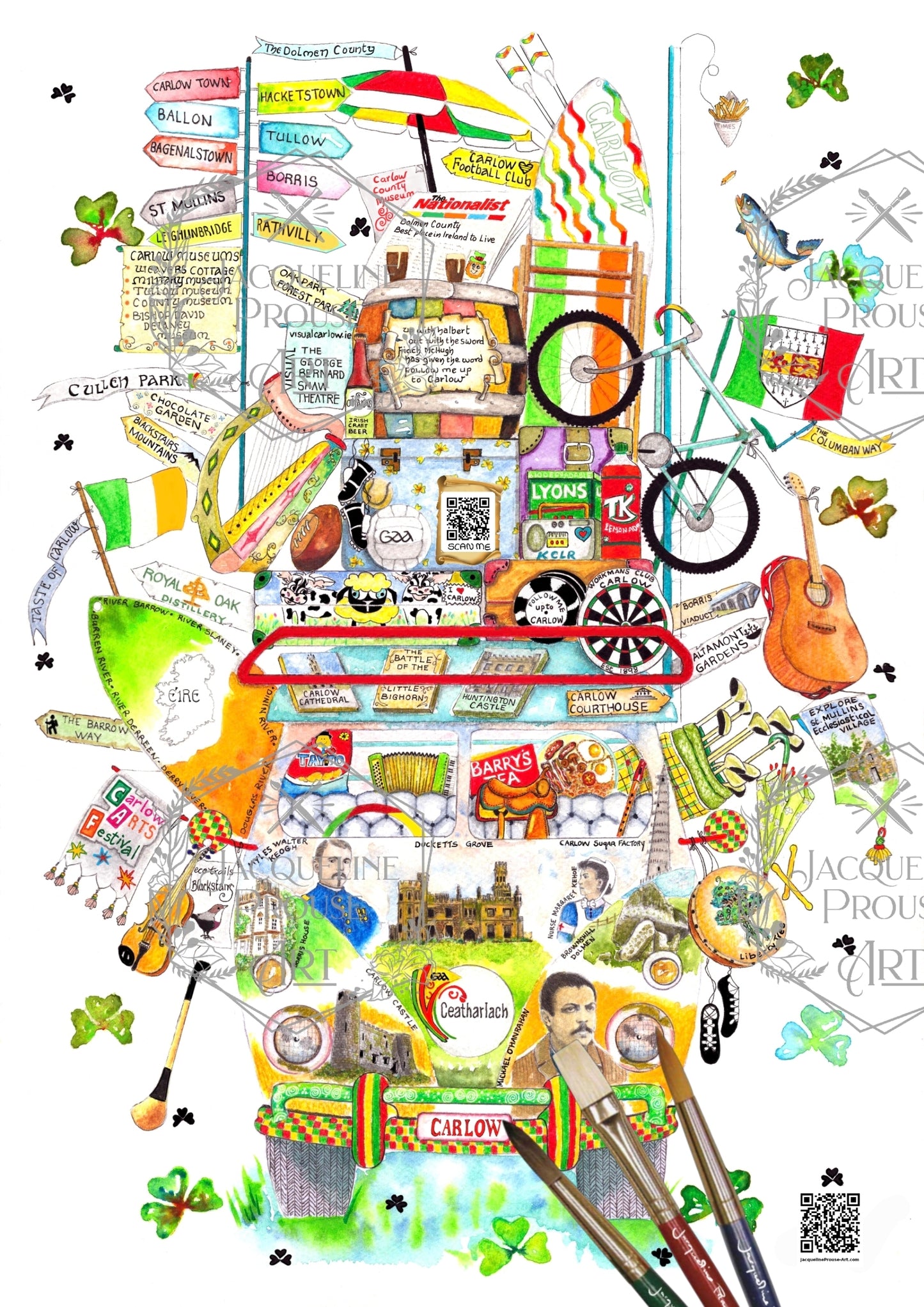 CARLOW - THE RARE CARLOW WAGON☘️ A Gift For All Occasions☘️