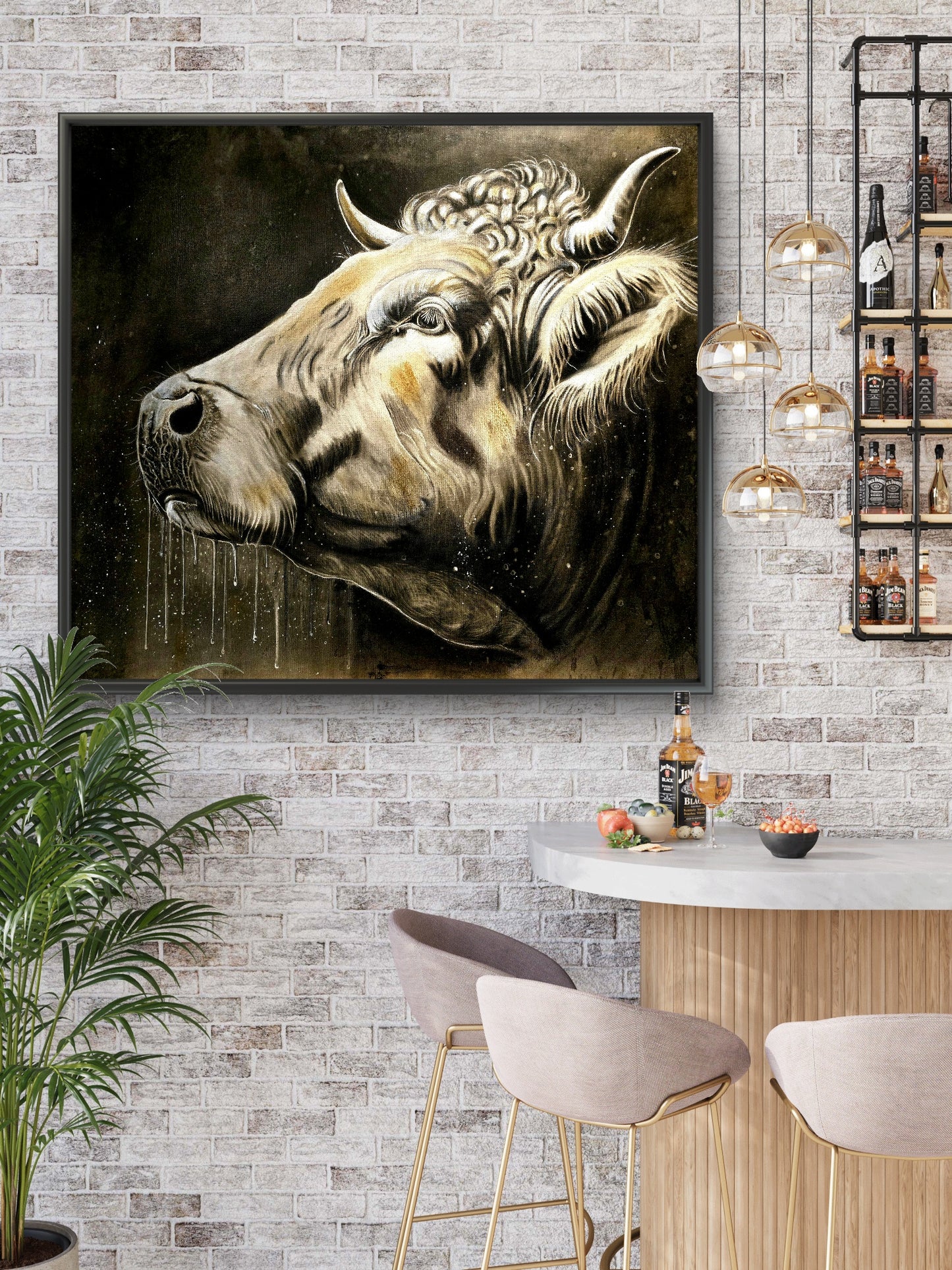 An Bó Bheannaithe - Blessed Cow - Original Artwork