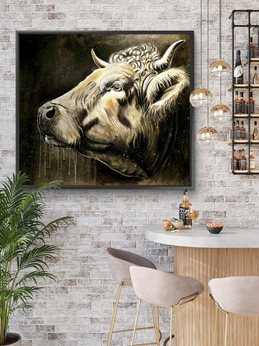 An Bó Bheannaithe - Blessed Cow - Original Artwork