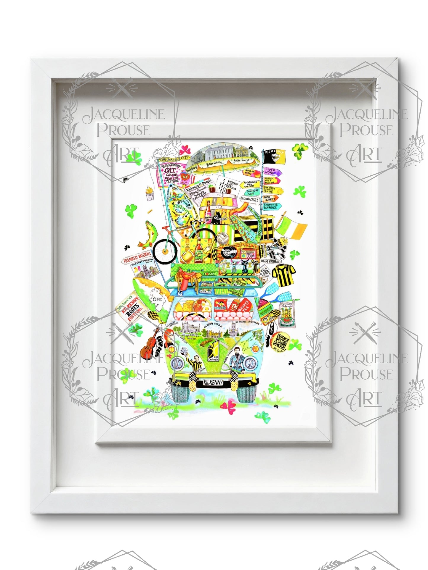KILKENNY ART PRINT - THE RARE KILKENNY WAGON☘️ A Gift For All Occasions ☘️