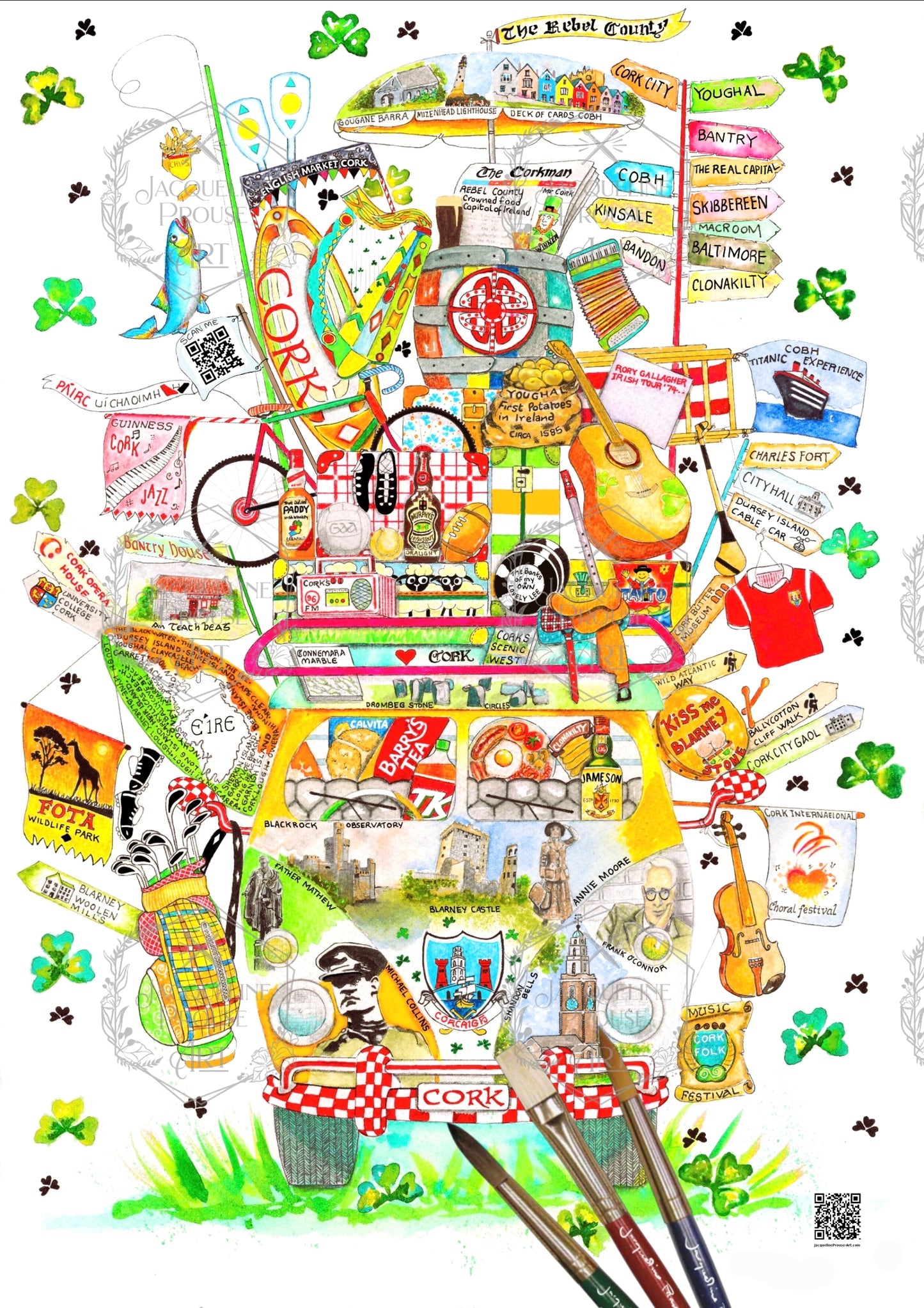 CORK - THE RARE CORK WAGON☘️ A Gift For All Occasions ☘️