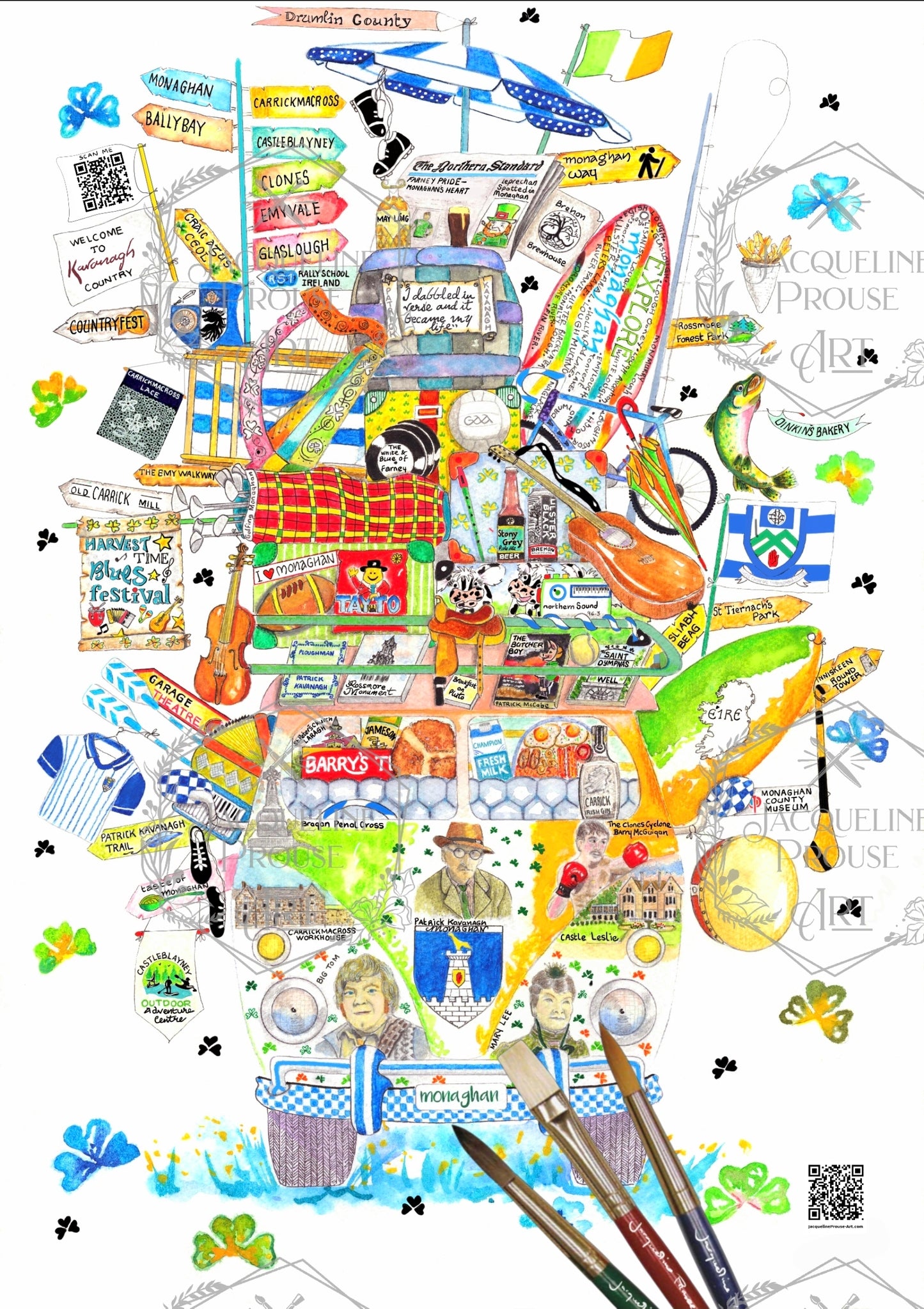 MONAGHAN - THE RARE MONAGHAN WAGON ☘️ A Gift For All Occasions ☘️