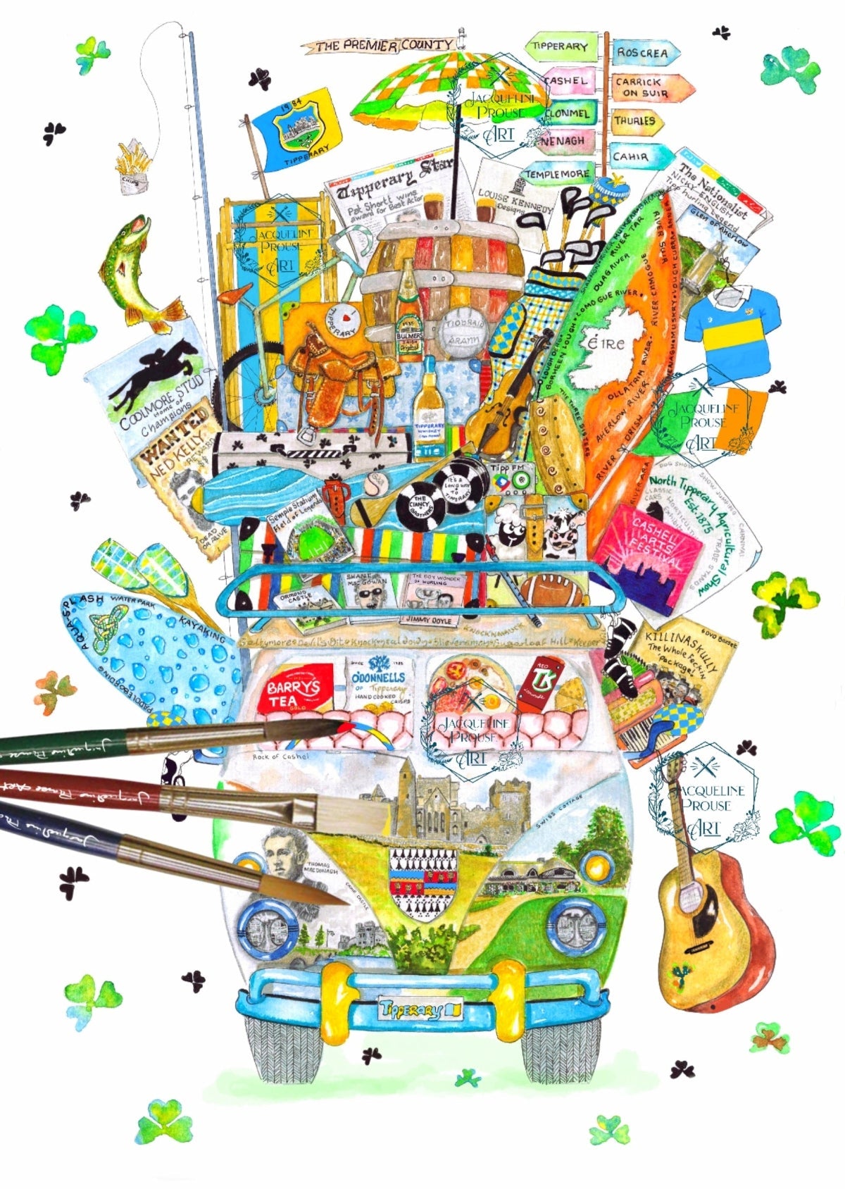TIPPERARY - THE RARE TIPPERARY WAGON☘️ A Gift For All Occasions ☘️