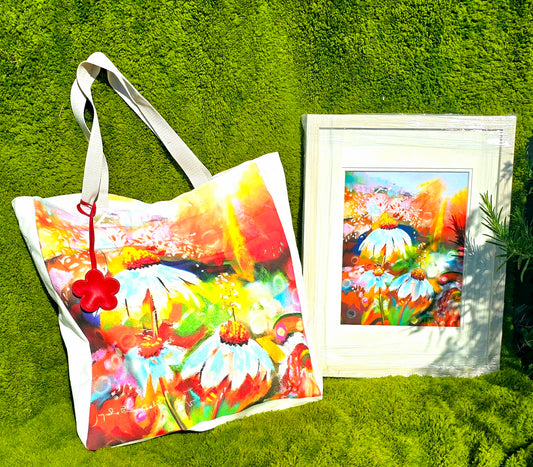 Botanical Tote - Daisy Sunshine 🌼💮🌞