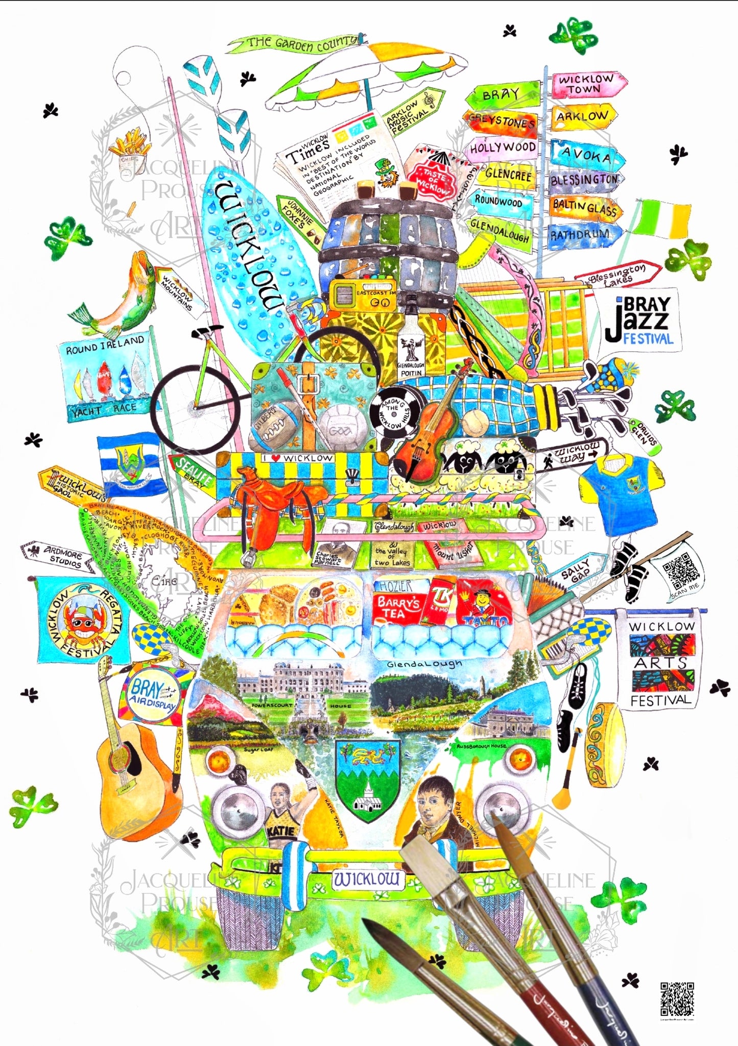 WICKLOW - THE RARE WICKLOW WAGON☘️ A Gift For All Occasions ☘️