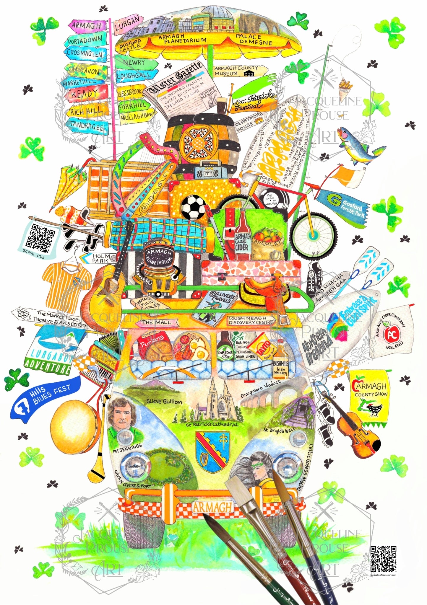 ARMAGH - THE RARE ARMAGH WAGON☘️ A Gift  For All Occasions☘️