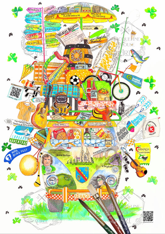 ARMAGH - THE RARE ARMAGH WAGON☘️ A Gift  For All Occasions☘️