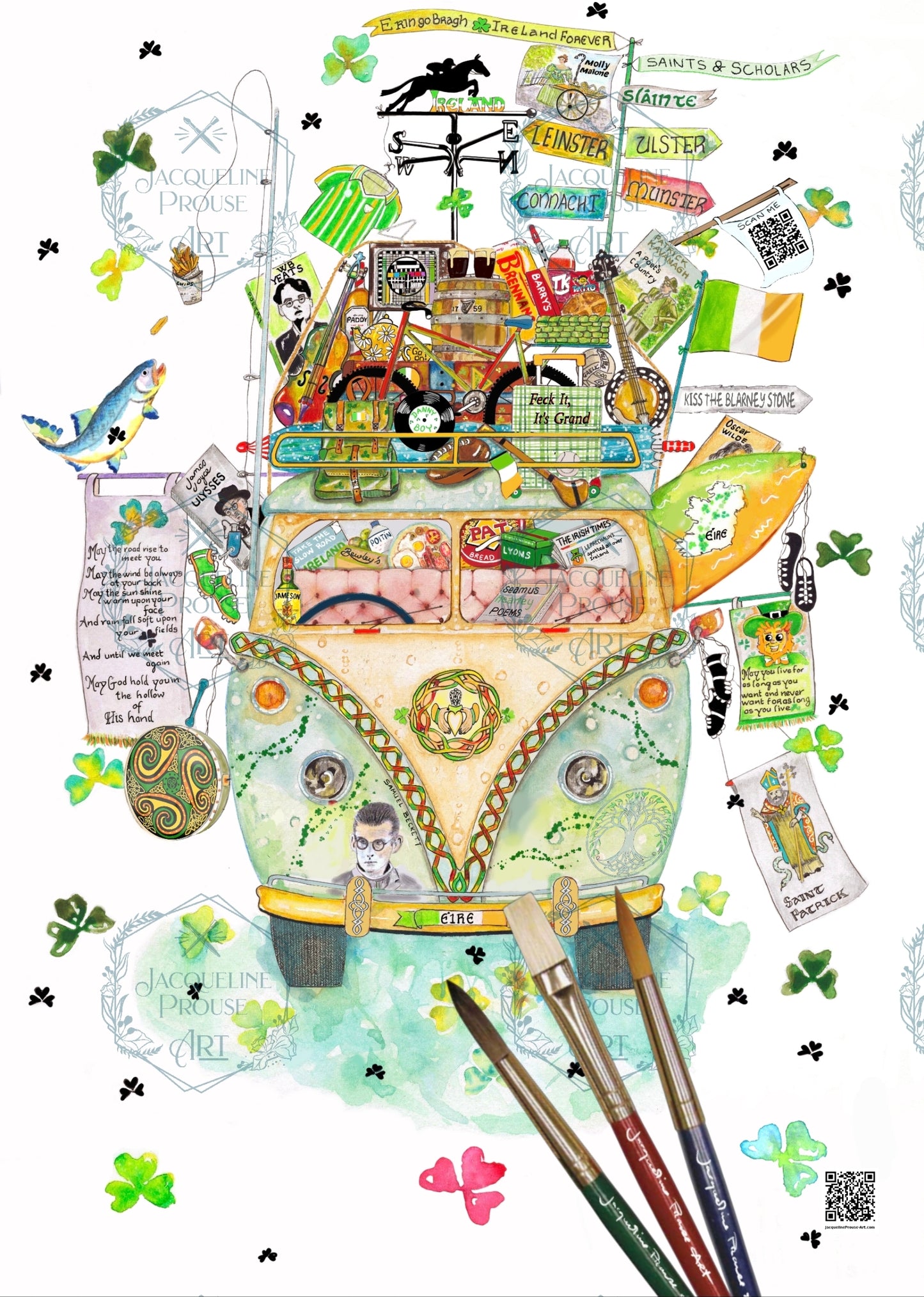 IRELAND - THE RARE IRISH WAGON☘️ A Gift For All Occasions ☘️