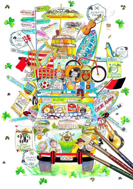 DOWN - THE RARE DOWN WAGON ☘️ A Gift For All Occasions ☘️