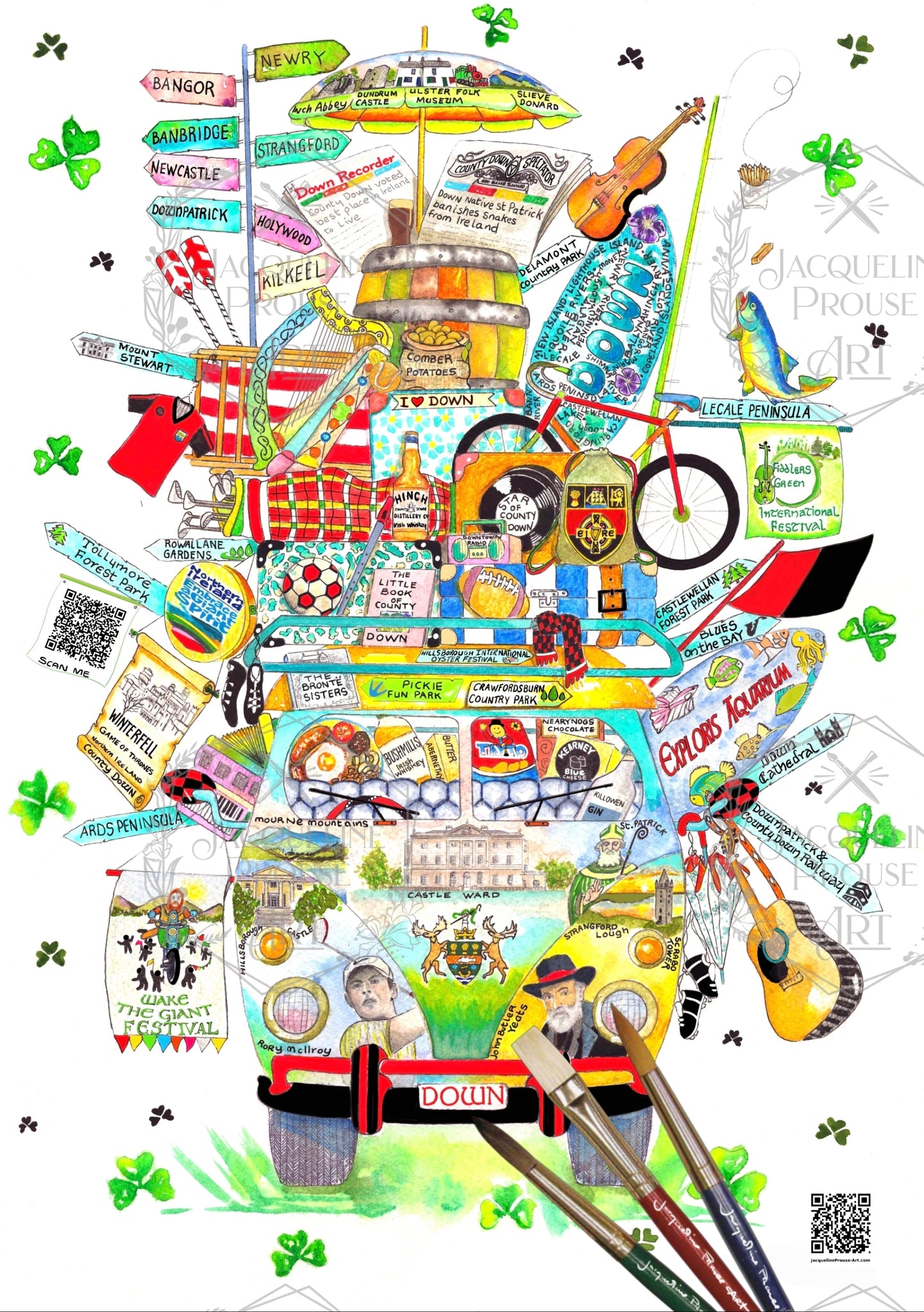 DOWN - THE RARE DOWN WAGON ☘️ A Gift For All Occasions ☘️