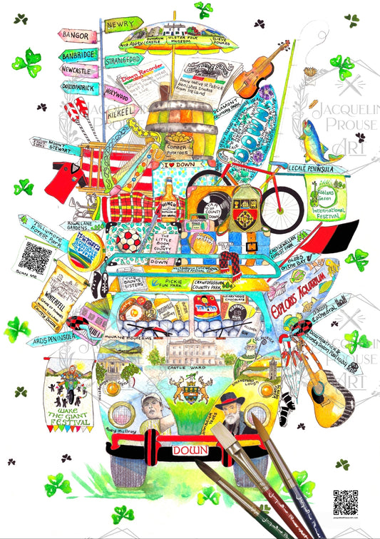 DOWN - THE RARE DOWN WAGON ☘️ A Gift For All Occasions ☘️