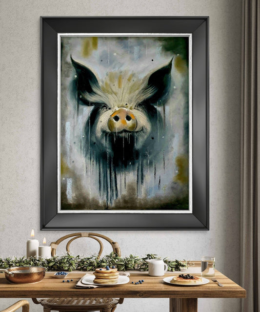 Muc Mhór Original - Big Pig - Original Artwork
