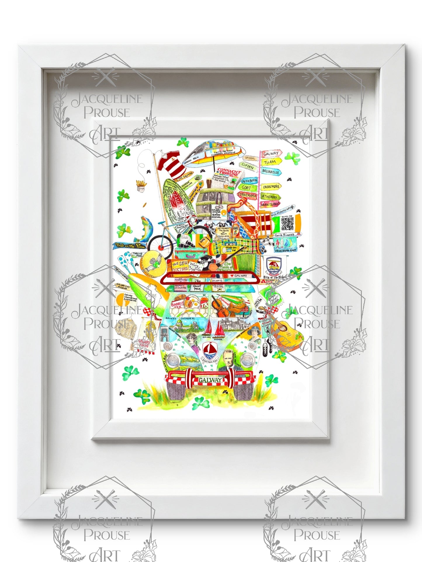 GALWAY ART PRINT- THE RARE GALWAY WAGON☘️ A Gift For All Occasions ☘️