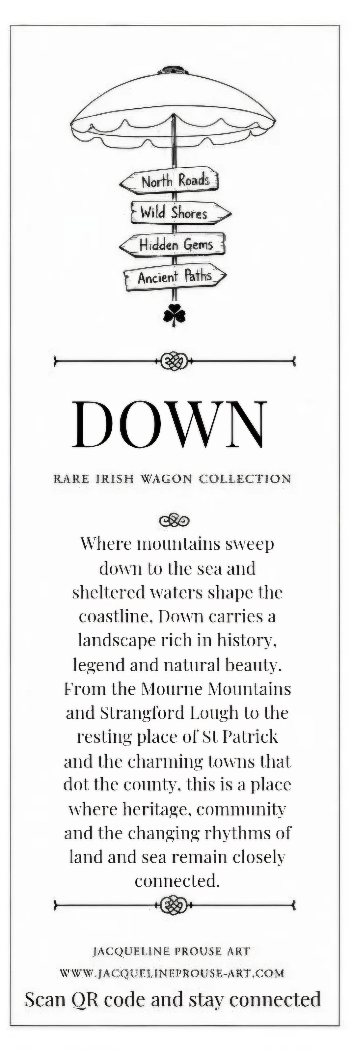 DOWN GREETING CARD