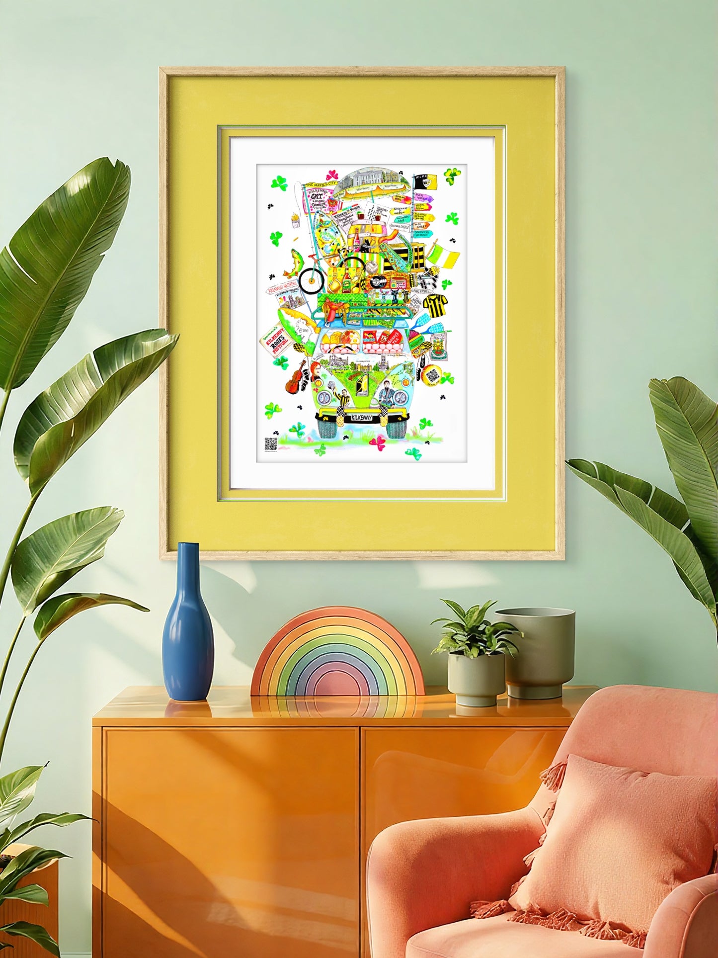 KILKENNY ART PRINT - THE RARE KILKENNY WAGON☘️ A Gift For All Occasions ☘️
