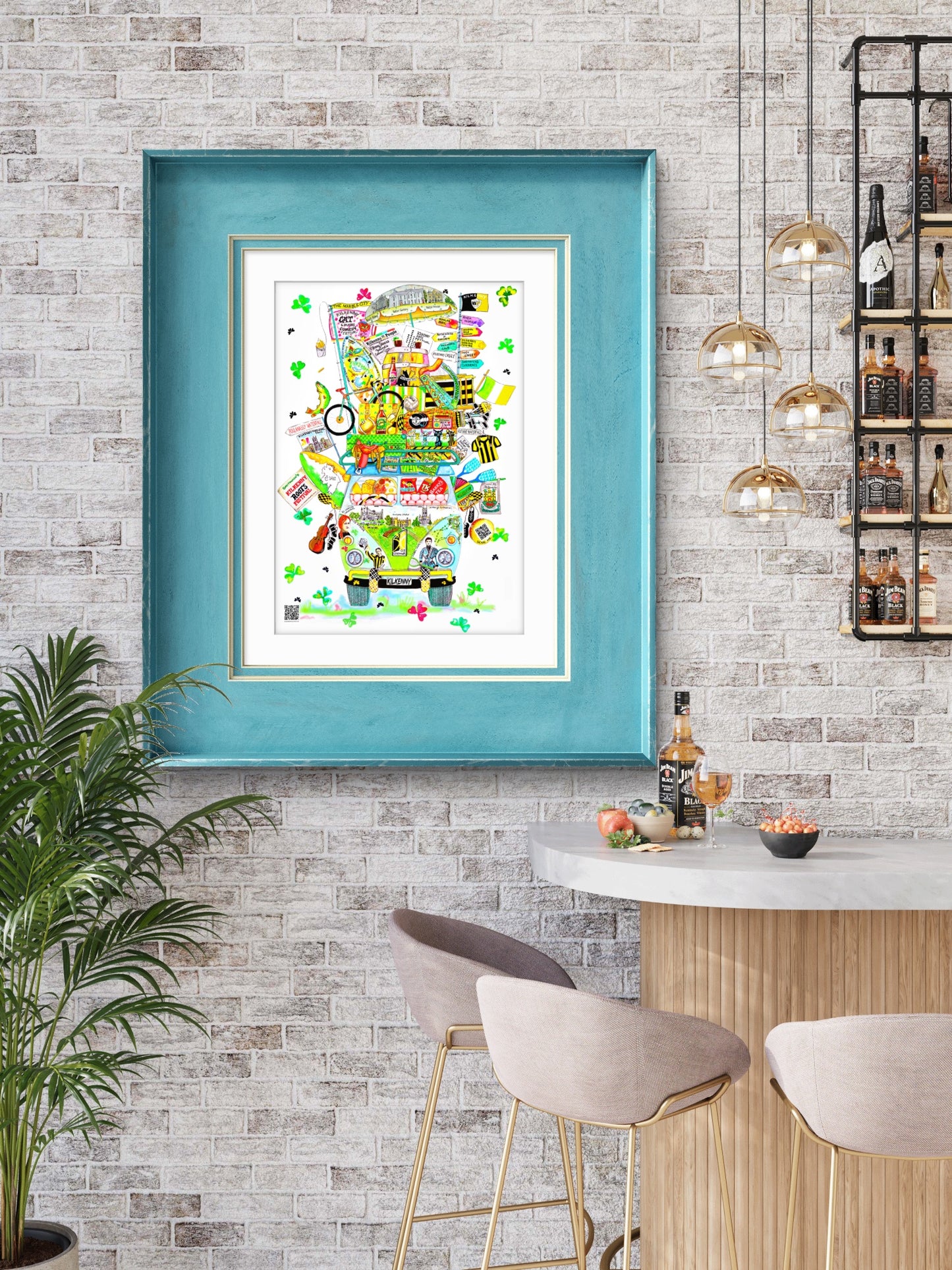 KILKENNY ART PRINT - THE RARE KILKENNY WAGON☘️ A Gift For All Occasions ☘️