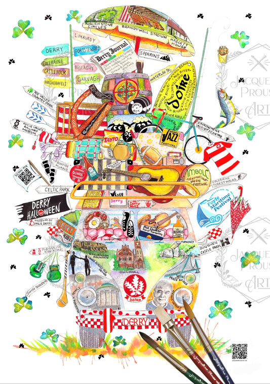 DERRY - THE RARE DERRY WAGON☘️ A Gift For All Occasions ☘️